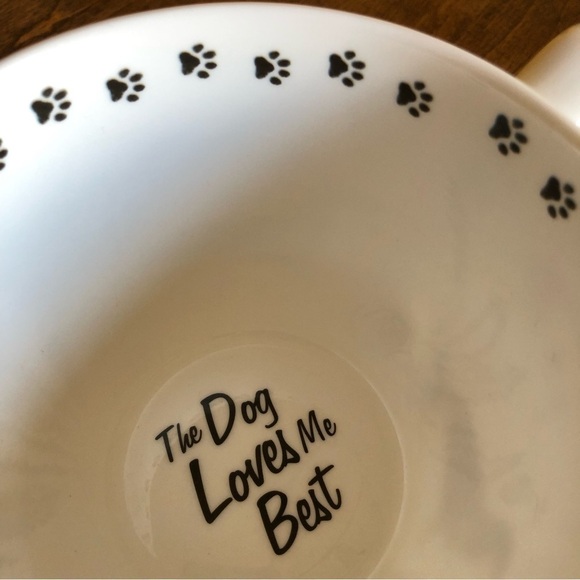 PORTOBELLO by Design extra large bone China Dog Teacup - Picture 5 of 6